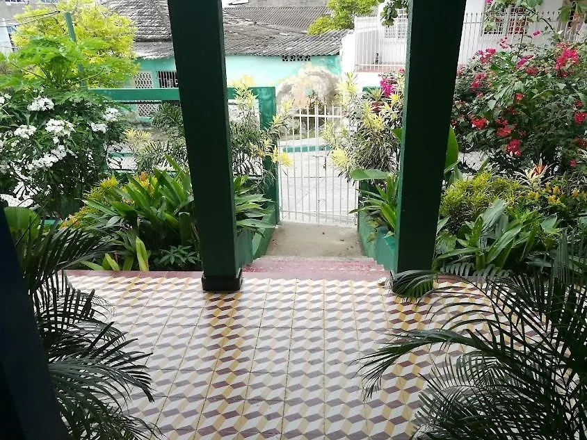 Casa La Verde Esperanza Cuartos Con Bano Y Ac Картахена Колумбия